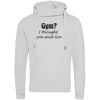 Cross neck hoodie Thumbnail