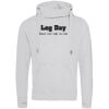Cross neck hoodie Thumbnail