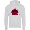 Cross neck hoodie Thumbnail