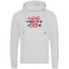 Cross neck hoodie Thumbnail