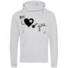 Cross neck hoodie Thumbnail