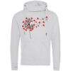 Cross neck hoodie Thumbnail