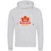 Cross neck hoodie Thumbnail