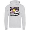 Cross neck hoodie Thumbnail