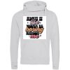Cross neck hoodie Thumbnail