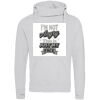 Cross neck hoodie Thumbnail