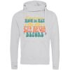 Cross neck hoodie Thumbnail