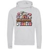 Cross neck hoodie Thumbnail
