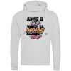 Cross neck hoodie Thumbnail