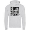 Cross neck hoodie Thumbnail