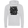 Cross neck hoodie Thumbnail