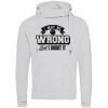 Cross neck hoodie Thumbnail