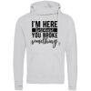 Cross neck hoodie Thumbnail