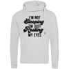 Cross neck hoodie Thumbnail