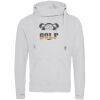 Cross neck hoodie Thumbnail