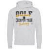 Cross neck hoodie Thumbnail