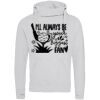 Cross neck hoodie Thumbnail