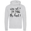 Cross neck hoodie Thumbnail
