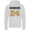 Cross neck hoodie Thumbnail