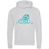 Cross neck hoodie Thumbnail