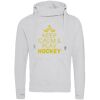 Cross neck hoodie Thumbnail