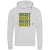 Cross neck hoodie Thumbnail