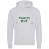 Cross neck hoodie Thumbnail