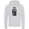 Cross neck hoodie Thumbnail